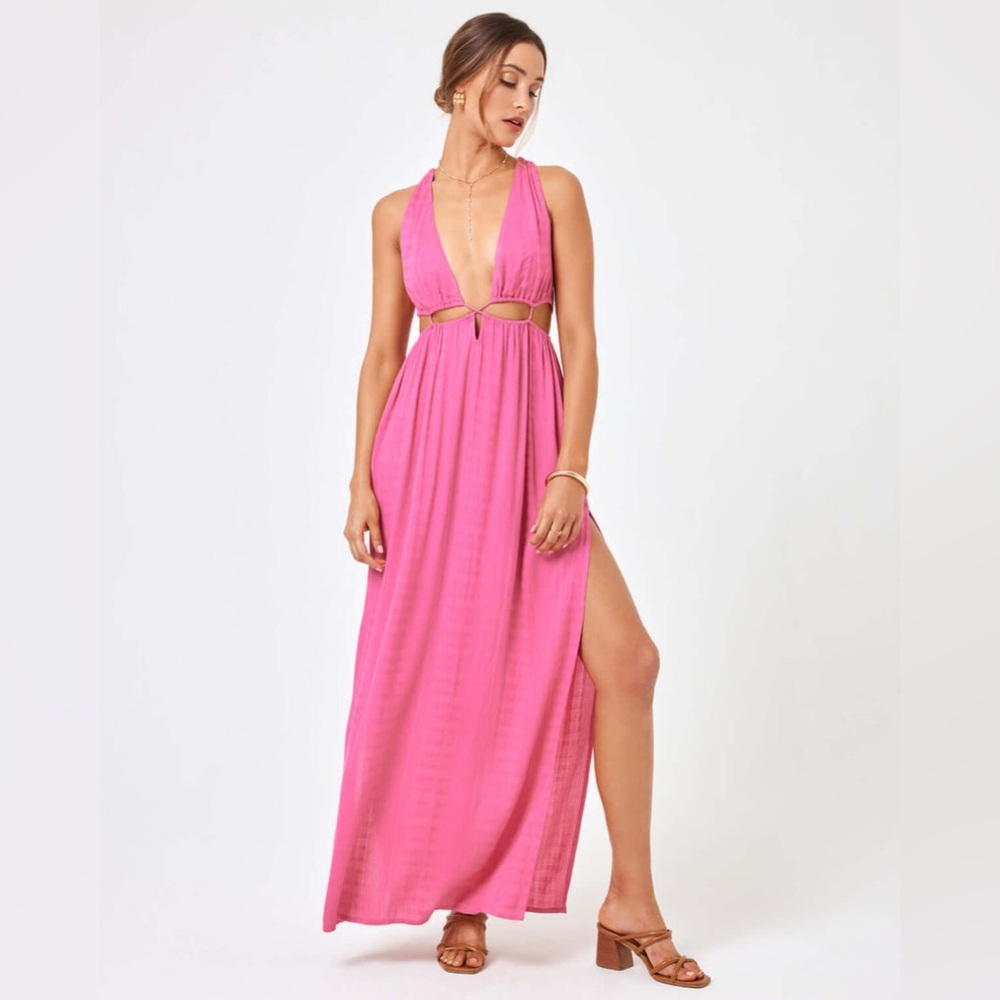 L*Space Light sky Blue Rafael Cover-Up size SM